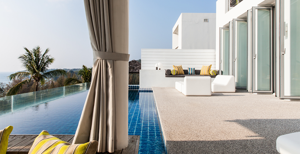 Villa Sammasan - Poolside relaxations spaces